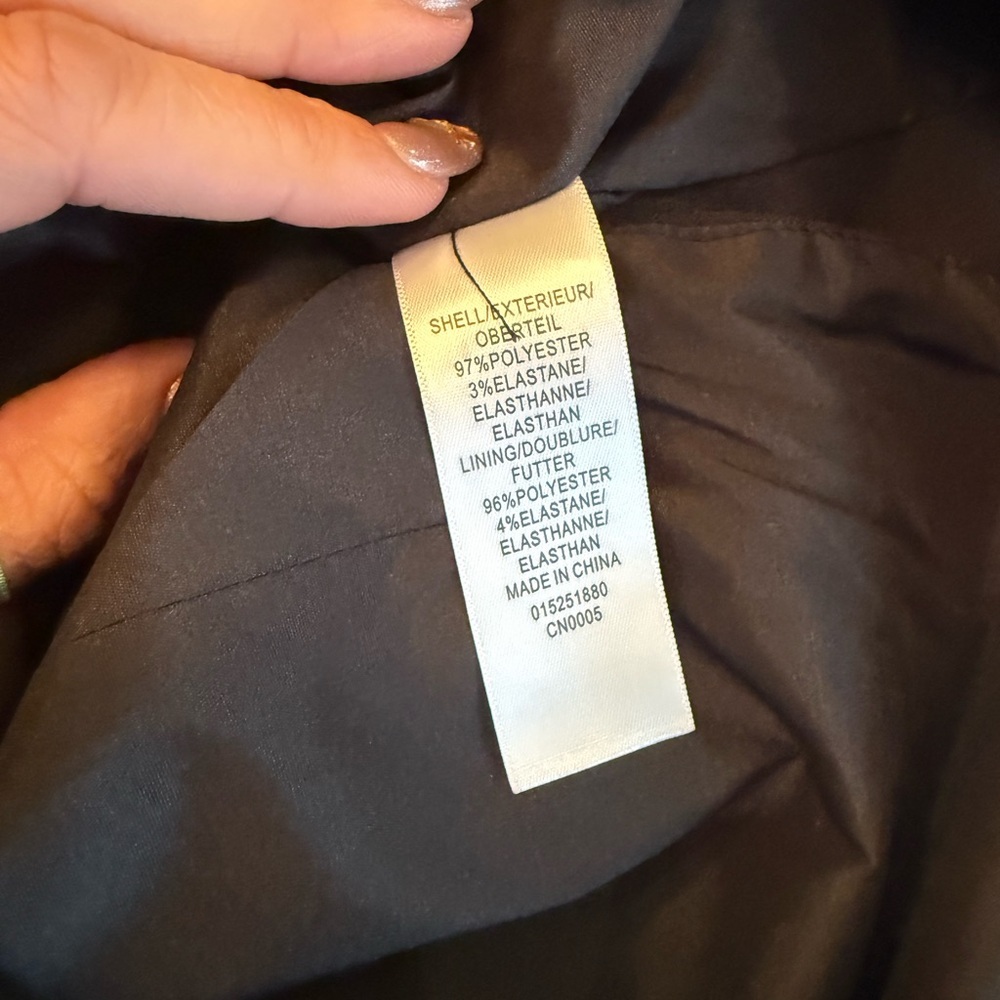 NWT Adrianna Papell Black V-neck Sleeveless Black Dress Size 14 XL MSRP $122 - Picture 4 of 12
